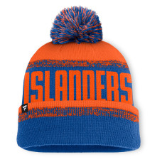 Шапка с помпоном New York Islanders Fanatics Royal/Orange Fundamentals Thrive Шапка с помпоном New York Islanders Fanatics Royal/Orange Fundamentals Thrive