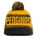 Шапка с помпоном Pittsburgh Penguins Fanatics Black/Gold Fundamentals Thrive