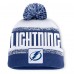 Шапка с помпоном Tampa Bay Lightning Fanatics Blue/White Fundamentals Thrive