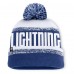 Шапка с помпоном Tampa Bay Lightning Fanatics Blue/White Fundamentals Thrive