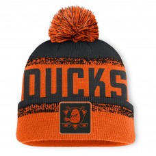 Шапка с помпоном Anaheim Ducks Fanatics Orange/Black Fundamentals Thrive Шапка с помпоном Anaheim Ducks Fanatics Orange/Black Fundamentals Thrive