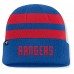 Шапка New York Rangers Fanatics Blue/Red Fundamental Swipe Stripe Cuffed Knit