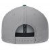 Dallas Stars Fanatics Gray Fundamentals Duo Split Logo Snapback Hat