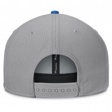 New York Rangers Fanatics Gray Fundamentals Duo Split Logo Snapback Hat New York Rangers Fanatics Gray Fundamentals Duo Split Logo Snapback Hat