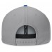 New York Rangers Fanatics Gray Fundamentals Duo Split Logo Snapback Hat