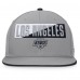 Los Angeles Kings Fanatics Gray Fundamentals Duo Split Logo Snapback Hat