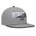 Los Angeles Kings Fanatics Gray Fundamentals Duo Split Logo Snapback Hat