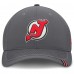 Бейсболка New Jersey Devils Fanatics Gray Clincher Team Stripes