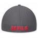 Бейсболка New Jersey Devils Fanatics Gray Clincher Team Stripes