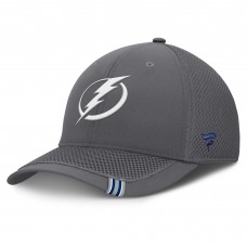 Бейсболка Tampa Bay Lightning Fanatics Gray Clincher Team Stripes