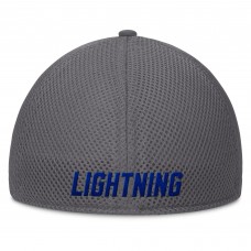 Бейсболка Tampa Bay Lightning Fanatics Gray Clincher Team Stripes