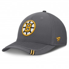 Бейсболка Boston Bruins Fanatics Gray Clincher Team Stripes