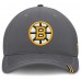 Бейсболка Boston Bruins Fanatics Gray Clincher Team Stripes