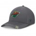 Бейсболка Minnesota Wild Fanatics Gray Clincher Team Stripes