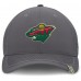 Бейсболка Minnesota Wild Fanatics Gray Clincher Team Stripes