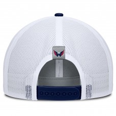 Бейсболка Washington Capitals Fanatics Gray/Navy Fundamental Adapt Trucker