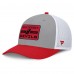 Бейсболка New Jersey Devils Fanatics Gray/Red Fundamental Adapt Trucker