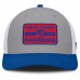 Бейсболка New York Rangers Fanatics Gray/Blue Fundamental Adapt Trucker