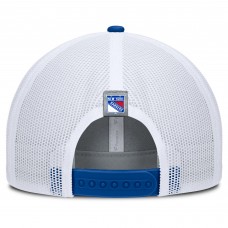 Бейсболка New York Rangers Fanatics Gray/Blue Fundamental Adapt Trucker Бейсболка New York Rangers Fanatics Gray/Blue Fundamental Adapt Trucker