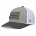 Бейсболка Vegas Golden Knights Fanatics Gray/Charcoal Fundamental Adapt Trucker