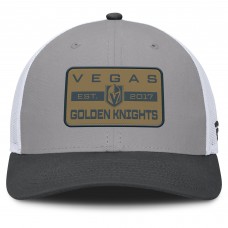 Бейсболка Vegas Golden Knights Fanatics Gray/Charcoal Fundamental Adapt Trucker