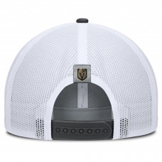 Бейсболка Vegas Golden Knights Fanatics Gray/Charcoal Fundamental Adapt Trucker