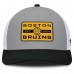 Бейсболка Boston Bruins Fanatics Gray/Black Fundamental Adapt Trucker