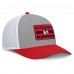Бейсболка Chicago Blackhawks Fanatics Gray/Red Fundamental Adapt Trucker