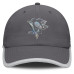 Женская бейсболка Pittsburgh Penguins Fanatics Charcoal Fundamental Reflector