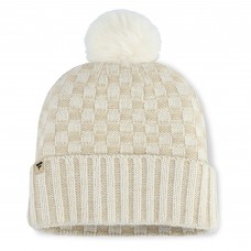 Шапка с помпоном WoBoston Bruins Fanatics Natural Heritage Blaze