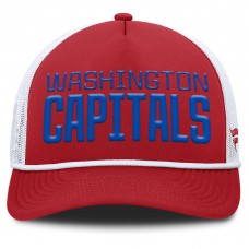 Бейсболка Washington Capitals Fanatics Red/White Heritage Dutch A-Frame Trucker