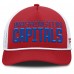 Бейсболка Washington Capitals Fanatics Red/White Heritage Dutch A-Frame Trucker