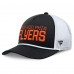 Бейсболка Philadelphia Flyers Fanatics Black/White Heritage Dutch A-Frame Trucker