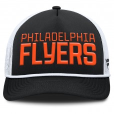 Бейсболка Philadelphia Flyers Fanatics Black/White Heritage Dutch A-Frame Trucker Бейсболка Philadelphia Flyers Fanatics Black/White Heritage Dutch A-Frame Trucker