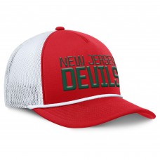 Бейсболка New Jersey Devils Fanatics Red/White Heritage Dutch A-Frame Trucker Бейсболка New Jersey Devils Fanatics Red/White Heritage Dutch A-Frame Trucker