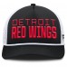 Бейсболка Detroit Red Wings Fanatics Black/White Heritage Dutch A-Frame Trucker