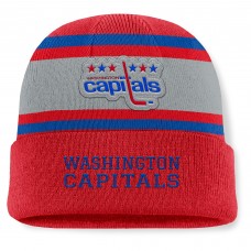 Шапка Washington Capitals Fanatics Red Heritage Varsity Cuffed Knit