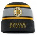 Шапка Boston Bruins Fanatics Black Heritage Varsity Cuffed Knit