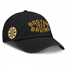 Бейсболка Boston Bruins Fanatics Black Fundamentals Archer