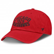Бейсболка Chicago Blackhawks Fanatics Red Fundamentals Archer Бейсболка Chicago Blackhawks Fanatics Red Fundamentals Archer