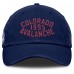 Бейсболка Colorado Avalanche Fanatics Navy Fundamentals Archer