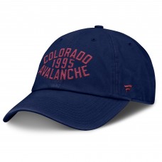 Бейсболка Colorado Avalanche Fanatics Navy Fundamentals Archer