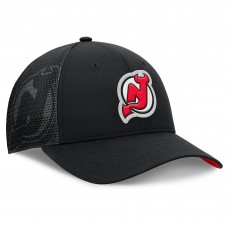 Бейсболка New Jersey Devils Fanatics Black Authentic Pro Home Ice Trucker Бейсболка New Jersey Devils Fanatics Black Authentic Pro Home Ice Trucker