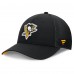 Бейсболка Pittsburgh Penguins Fanatics Black Authentic Pro Home Ice Trucker Бейсболка Pittsburgh Penguins Fanatics Black Authentic Pro Home Ice Trucker