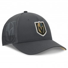 Бейсболка Vegas Golden Knights Fanatics Charcoal Authentic Pro Home Ice Trucker