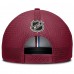 Бейсболка Colorado Avalanche Fanatics Burgundy Authentic Pro Home Ice Trucker
