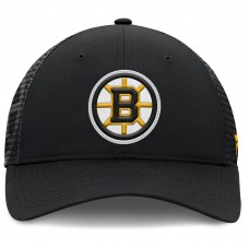Бейсболка Boston Bruins Fanatics Black Authentic Pro Home Ice Trucker