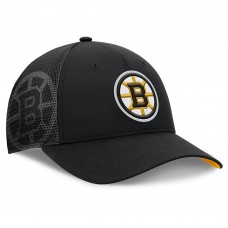 Бейсболка Boston Bruins Fanatics Black Authentic Pro Home Ice Trucker