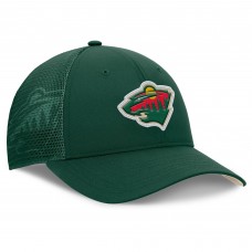 Бейсболка Minnesota Wild Fanatics Green Authentic Pro Home Ice Trucker