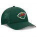 Бейсболка Minnesota Wild Fanatics Green Authentic Pro Home Ice Trucker